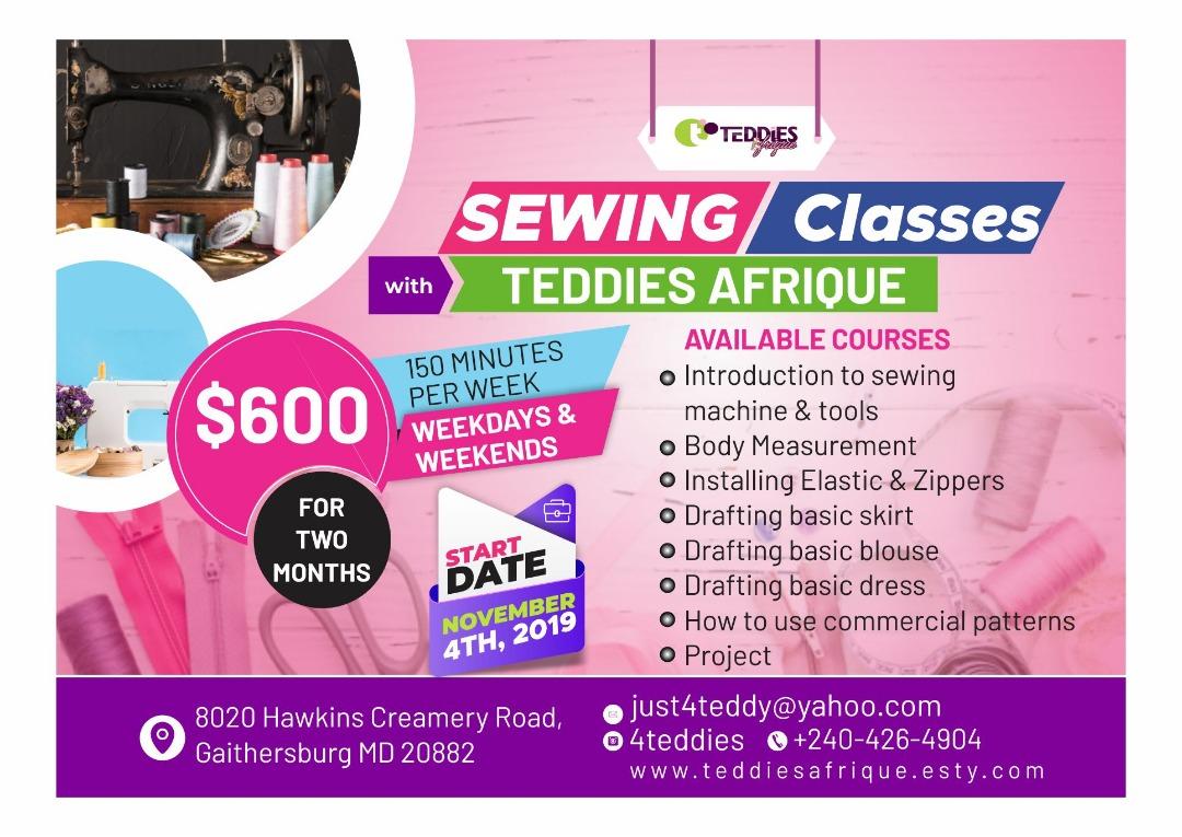 Sewing classes in maryland fashion design class in maryland sewing